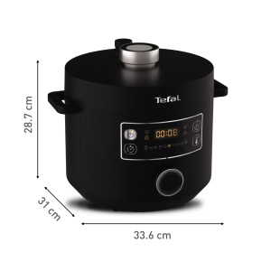 Multicooker Tefal Turbo Cuisine CY7548, 4.8L, 10 programe, functie incalzire, negru - Img 7