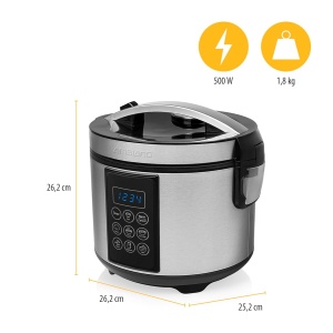 Multicooker Tristar RK-6132, 1.5 L, 500 W, inox - Img 7