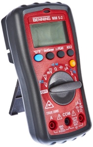 Multimetru Digital Benning MM 5-2 TRMS Voltsensor Temperatura RosuNegru