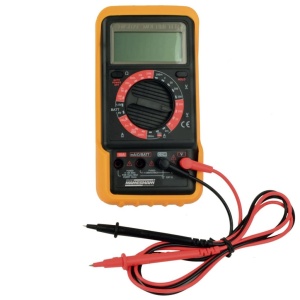 Multimetru digital Bruder Mannesmann M99448 LCD mare cu memorie de date - Img 2