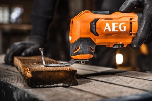 Multitool AEG BMT18-0, 18V, 20000 rpm, NegruPortocaliu - Img 9