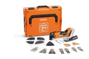 Multitool electric Fein AMM 500 Plus Top AS, 18V, sistem anti-vibratii, accesorii incluse