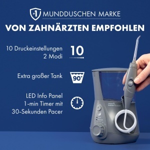 Munddusche Waterpik Ultra Professional WP-667EU, 10 trepte de presiune, 2 duze incluse - Img 7