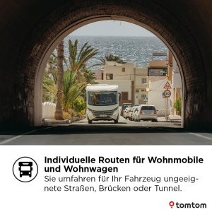 Navigatie pentru Camper TomTom GO Camper Max, Ecran 7, Rute Speciale pentru Camping - Img 2