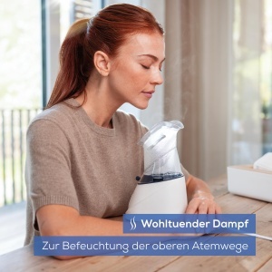 Nebulizator Beurer SI 31, umidificator silentios pentru nas, gura si gat, cu paduri aromatice - Img 2