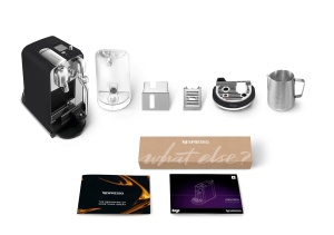 Nespresso SNE800 Aparatul de cafea cu capsule Creatista Plus de la Sage negru mat - Img 6