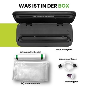 NutriChef Vacuum Sealer 110W Compact Versatil cu Accesorii Incluse - Img 7