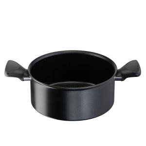 Oala Antiaderenta Lagostina Fonda, 20 cm, din Aluminiu Reciclat, pentru Inductie si Gaz
