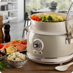 Oala de gatit cu aburi Ariete 2904, 3,5 l, 650 W, stil vintage - Img 6