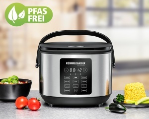 Oala de gatit cu aburi ROMMELSBACHER MRK 650, 2 litri, 12 programe, PFAS-free - Img 2