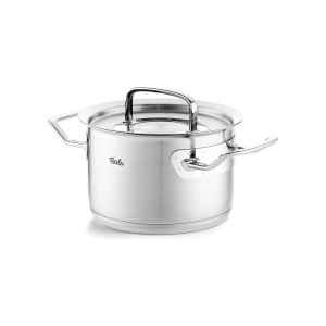 Oala din inox Fissler Original-Profi, 20 cm, 4 L, cu capac metalic - Img 2