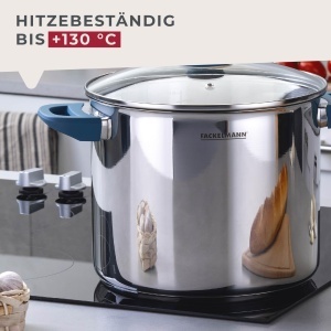 Oala Fackelmann Essential 24cm 9L Inox Manere Ergonomice - Img 4