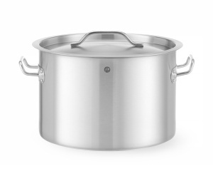 Oala Hendi 14L cu capac din inox compatibila cu toate tipurile de plite