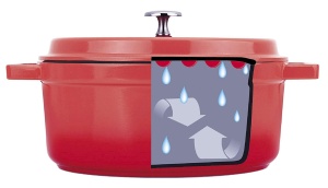 Oala Lacor 25914 din Aluminiu Turnat 14 cm Strat Antiaderent - Img 3