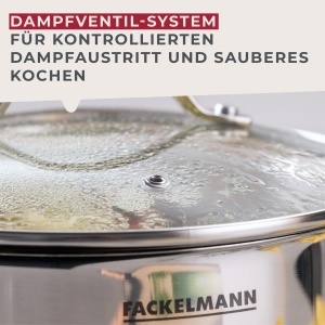 Oala pentru carne Fackelmann Lara, 20 cm, din otel inoxidabil, rezistenta la caldura - Img 8
