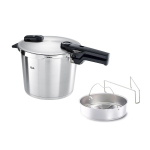 Oala sub presiune Fissler Vitaquick Premium, 6L, otel inoxidabil, inductie