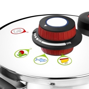 Oala sub presiune Monix Selecta 9 litri cu capac solid - Img 3