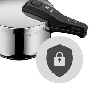 Oala sub presiune WMF Perfect 4.5l, Cromargan inox, 2 trepte de gatire - Img 8