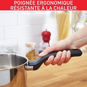 Oala Tefal Comfort Max C9732304 din inox, 18 cm, cu capac din sticla - Img 5