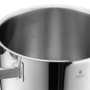 Oala WMF Function 4 16 cm 14L Cromargan Capac Sticla Functii de Turnare - Img 4