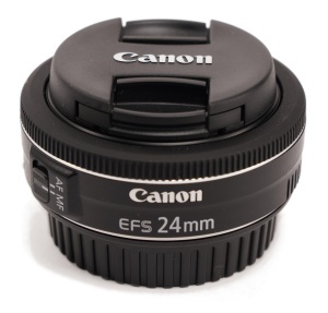 Obiectiv Canon EF-S 24mm f2.8 STM, Wide Angle, 125g, Design Slim - Img 1