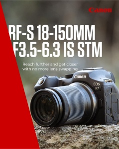 Obiectiv Canon RF-S 18-150mm F3.5-6.3 IS STM cu Stabilizator de Imagine - Img 3
