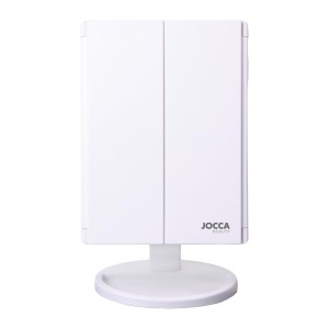 Oglinda de machiaj Jocca cu LED, 1X2X3X marire, pliabila, USBBaterii - Img 3