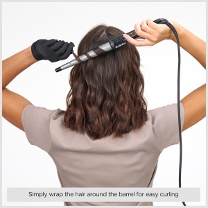Ondulator BaByliss Curling Wand Pro, 25-13 mm, 5 temperaturi, ceramic - Img 4