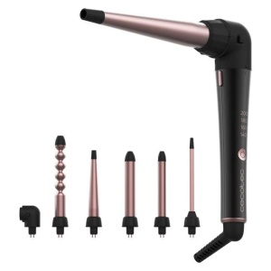 Ondulator Cecotec Multihead SurfCare MultiWaves, 5 capete, acoperire ceramica, temperatura reglabila, 140 pana la 200o, manusa de protectie termica, carcasa, 2 cleme, cap special de 90o - Img 4