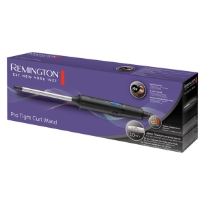 Ondulator Remington Bucle mici [10mm] Mini Pro Digital (protectie 4x, acoperire cu turmalina ceramica antistatica) Afisaj LCD 130-220degC, bucle spiralate Bucle afro subtiri si stranse, CI6X10 - Img 8