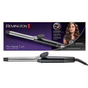 Ondulator Remington CI5519 Pro Spiral Curl 19mm Ceramica Turmalin 210degC