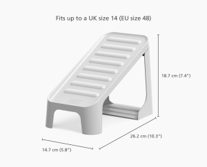 Organizator pantofi Joseph Joseph Shoe-In compact 6 bucati design antialunecare - Img 4