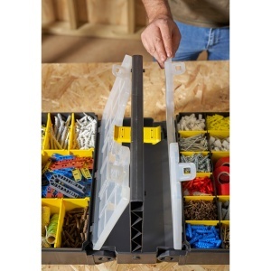 Organizer Unelte Stanley Tool Organizer System 3-in-1, 31.2x23.4x42.6cm, cu Innenteiler Ajustabil - Img 4