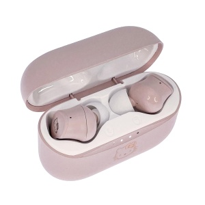 OTL Technologies Casti fara fir Bluetooth V5.0 pentru copii, cu carcasa de incarcare, roz - Img 3