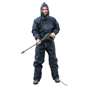 Overall de curatenie Kerbl, impermeabil, culoare bleu, marimea M