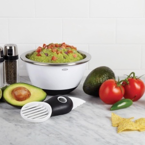 OXO Good Grips 3-in-1 Avocado Schneider Alb Functie Multifunctionala - Img 6