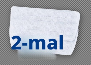 Pads de curatare Vileda Steam XXL, 2 bucati, microfibra, alb - Img 2