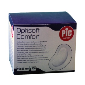 Paduri adezive pentru ochi Pic Opti Soft, 100 bucati, confort si protectie