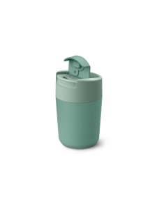 Pahar reutilizabil Joseph Joseph Sipp, 340 ml, verde, cu capac etans - Img 2