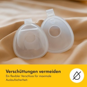 Pahare colectoare Medela InBra, 30 ml, design ergonomic, BPA-free - Img 6