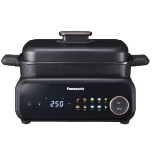 Panasonic NF-GM400KXE Multicooker electric 4-in-1 1400W 40-250 degC 9 programe automate 4 accesorii extractor de fum poate fi spalat in masina de spal - Img 2