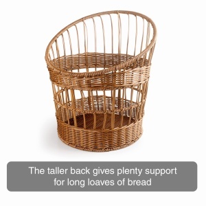 Panera Baguette Lacor 63493, 32 x 42 cm, Polypropylen cu inox, Maro - Img 5