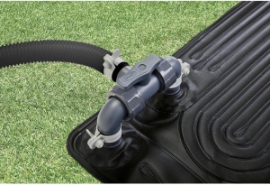 Panou solar Intex 28685 pentru piscine, PVC, 120 x 120 cm, negru - Img 8