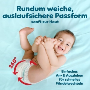 Pantaloni Pampers Premium Protection, Marimea 4, 168 buc, 9kg-15kg, 360 confort - Img 4