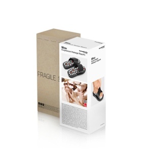 Pantofi de casa InnovaGoods cu acupresiune, marimea S, 82 puncte de masaj - Img 8