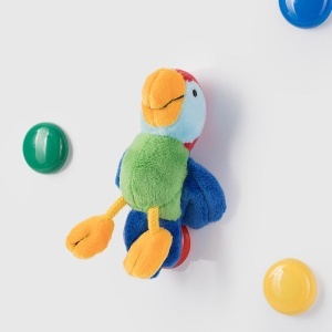 Papagal cu Magnet Calypso - Schaffer 3543 - 10 cm - Plus Moale - Img 3