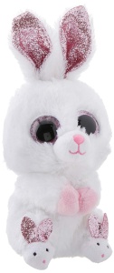 Papuci de casa TY Rabbit Plusch Alb, One Size, Material de calitate