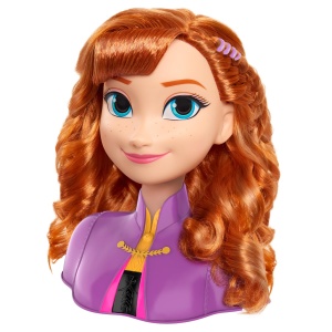 Papusa Anna cu accesorii pentru coafuri, Just Play, 20 cm, multicolor