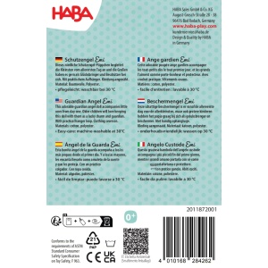 Papusa din material textil HABA EMI, 15 cm, pentru bebelusi si copii, lavabila - Img 2