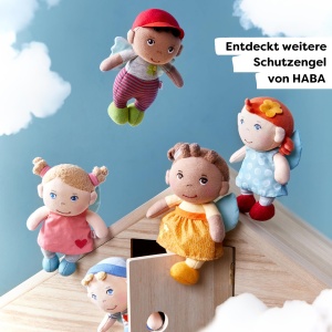 Papusa din material textil HABA Schutzengel Finja 20 cm lavabila pentru bebelusi si copii mici - Img 8